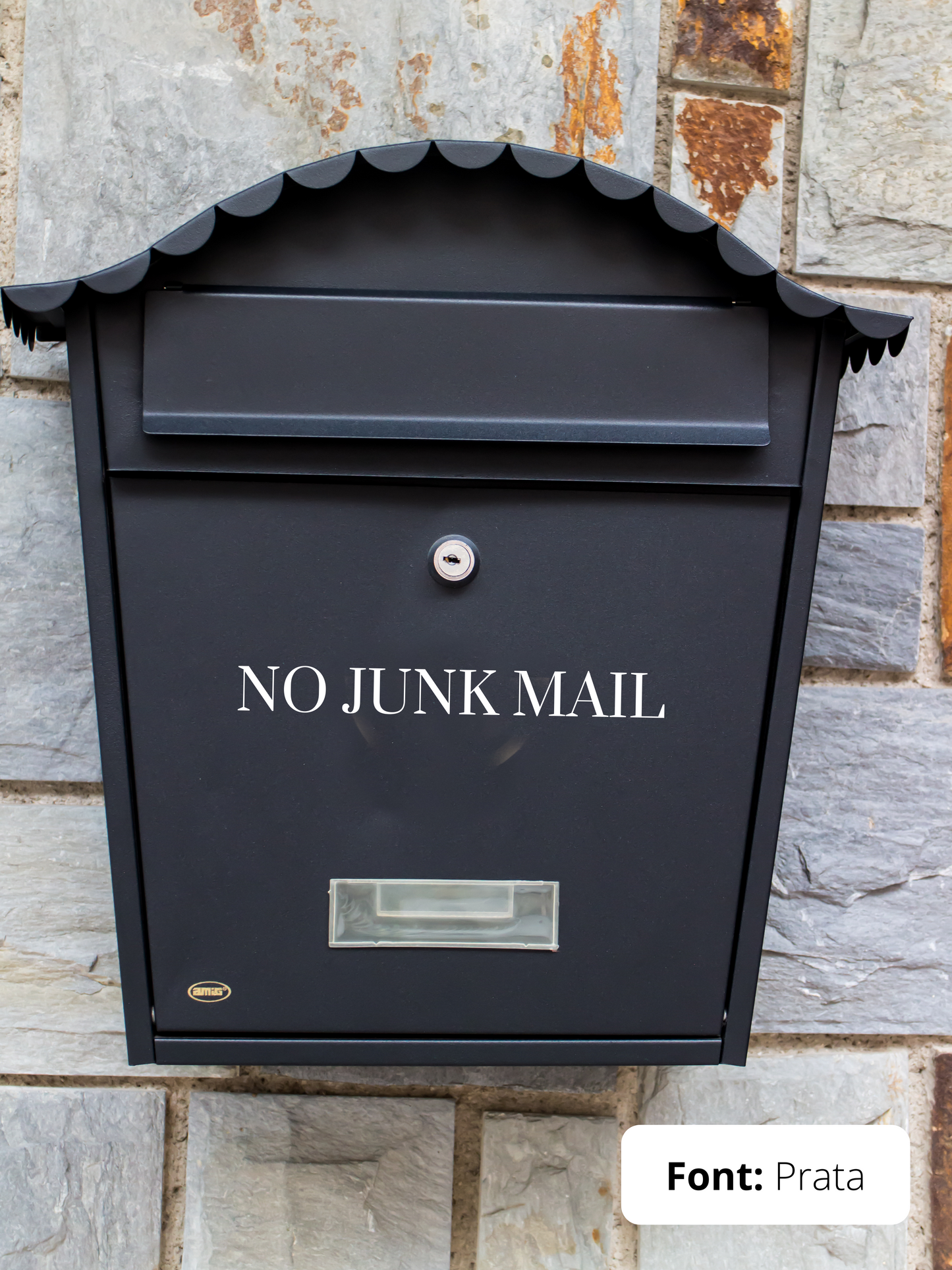 No Junk Mail - Vinyl Sticker