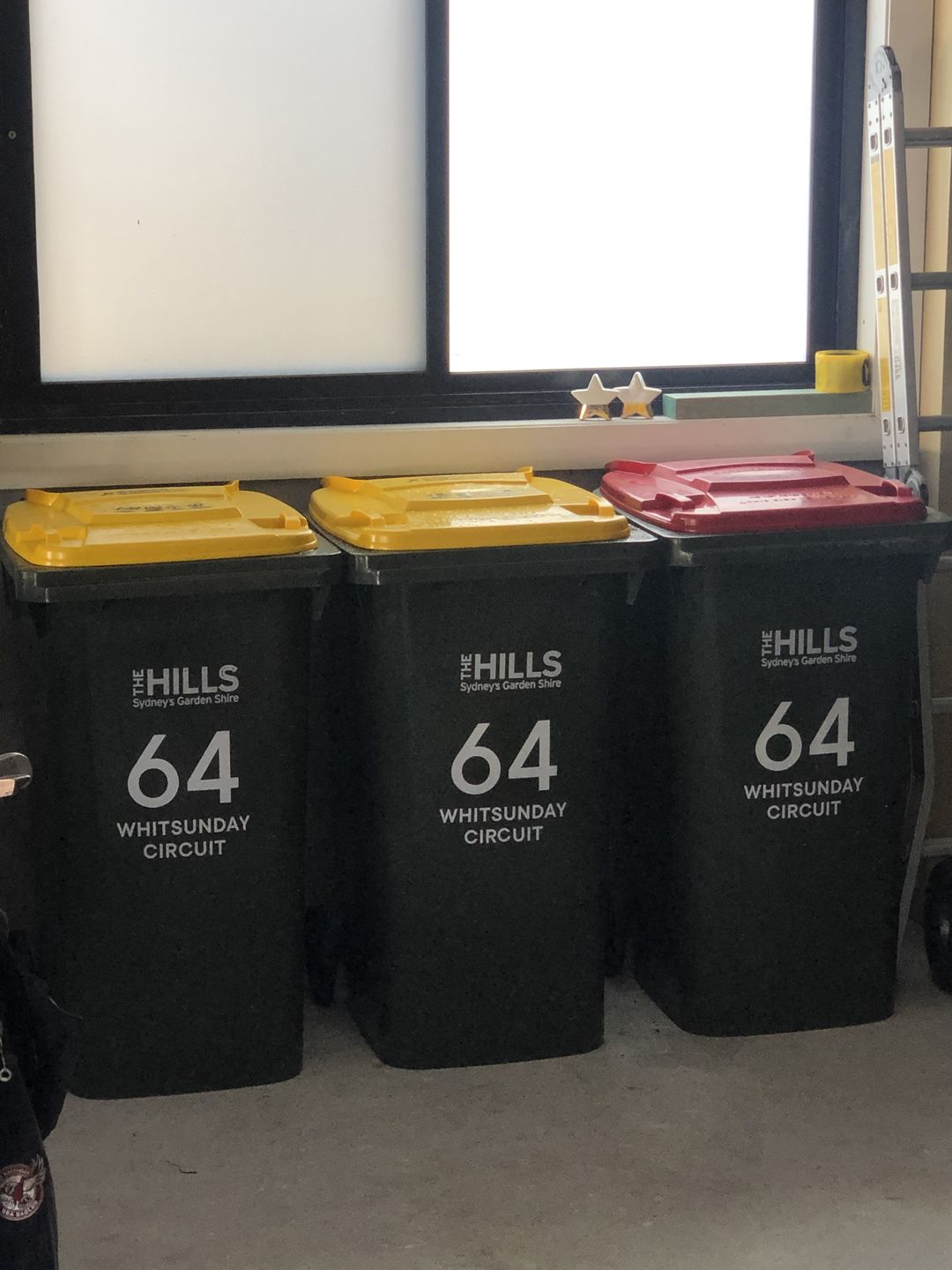 Wheelie Bin Street Name & Number Sticker