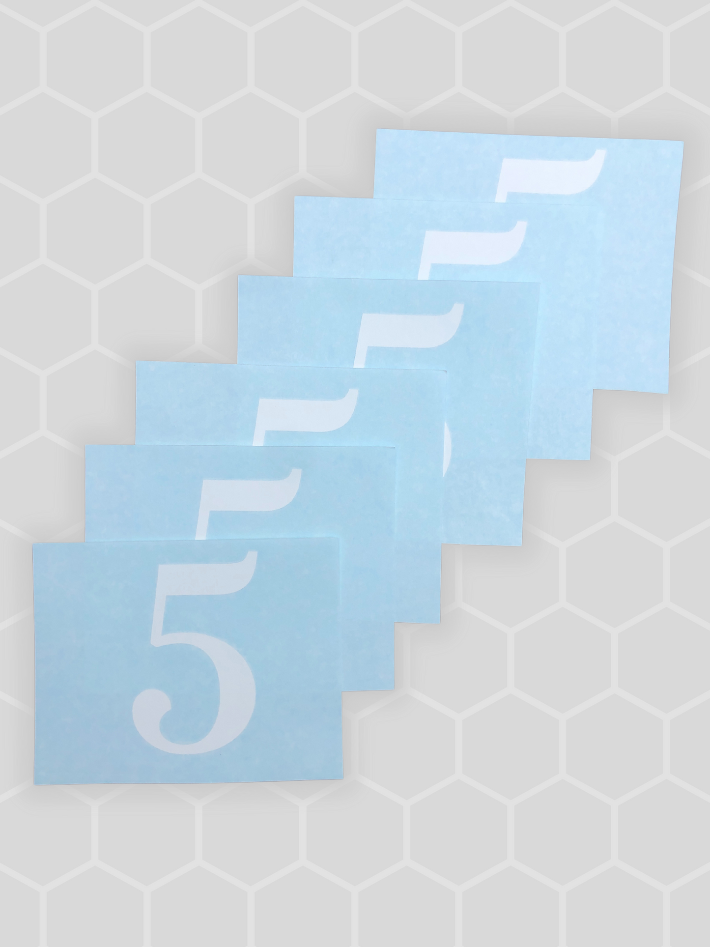 Wheelie Bin Address Sticker - Number Only